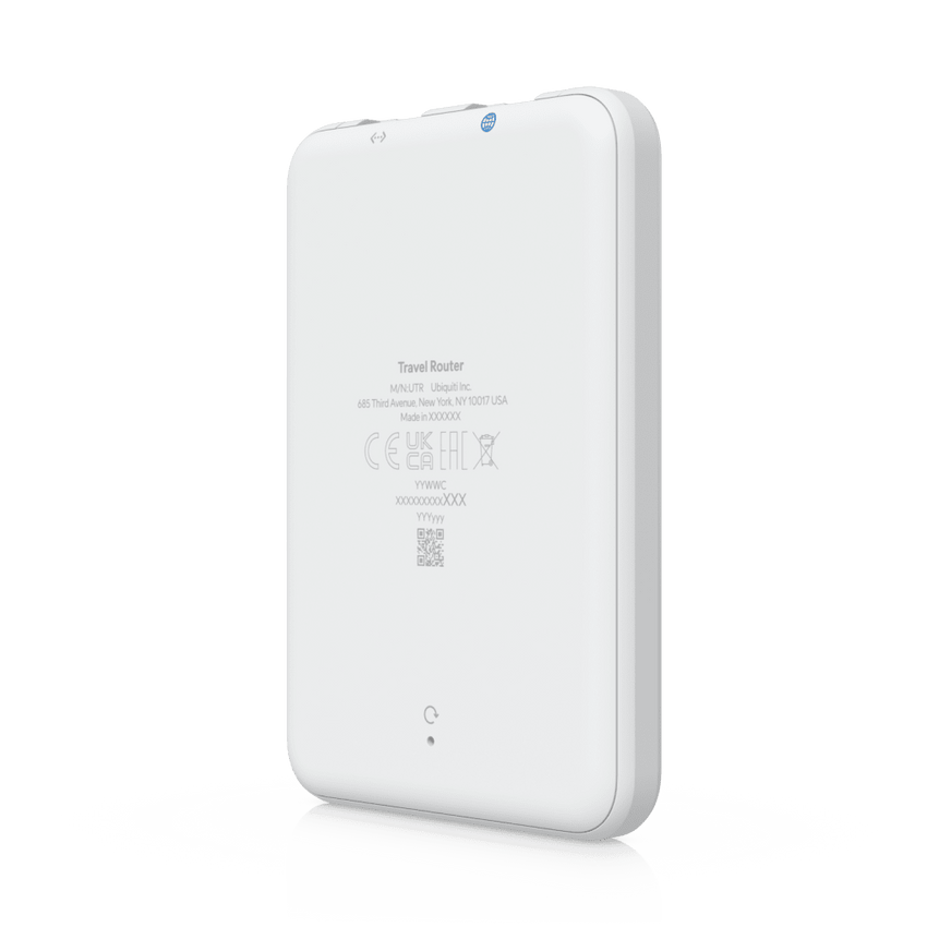 UniFi Travel Router de Viaje Ultradelgado para Extender tu Red UniFi de Forma Segura en Cualquier Lugar