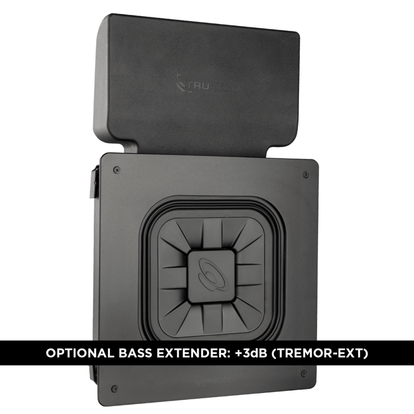 Subwoofer In-Wall 10" | 250 Watts | Sensibilidad 83 dB | Respuesta de Frecuencia 45-90 Hz | Salida Máxima 107 dB | Impedancia 4Ω