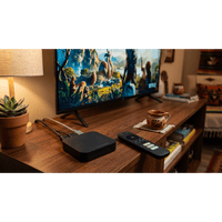 STB 4K Android con Google TV / Alto Rendimiento / Conexión Wi-Fi y por Cable / Control Remoto Bluetooth / Salida HDMI / Software de Gestion para ISP´s