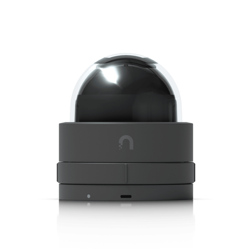 Cámara IP UniFi G5 Domo Ultra Color Negro, Bajo Perfil para Interior, 2K (4MPX), Ángulo Amplio 102.4°, Visión Nocturna IR Hasta 20mts, Detección de Eventos, para Pared o Techo