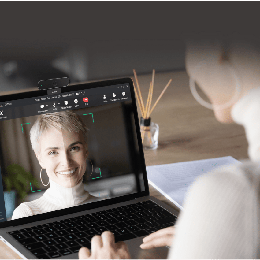 Cámara Web Yealink UVC20 Full HD con Autofoco y Tapa de Privacidad