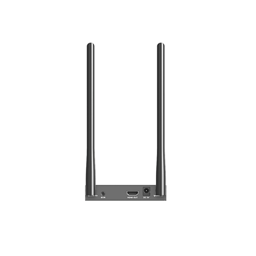Receptor Inalámbrico HDMI | 4K@60Hz 4096x2160 | Tecnología ipcolor STREAM | Banda 5G 5.18-5.24 GHz | Distancia 50 m | Conexión de Hasta 1 a 4
