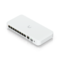 USW Flex 2.5G PoE Switch de 8 Puertos 2.5GbE PoE++, con un Puerto de Enlace Ascendente Combinado RJ45/SFP+ de 10 GbE (No incluye Adaptador ca/cc)