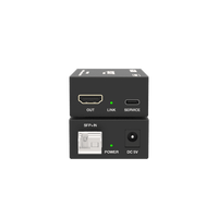 Extensor HDMI sobre Fibra Óptica | Resolución 4K2K@60Hz | Monomodo | 4:4:4 | Ancho de Banda 18 Gbps | Distancia hasta 10 km | HDCP 2.2 | HDR10+ Dolby Vision | Audio 7.1CH