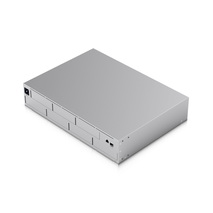 UNAS Pro Servidor de Almacenamiento en Red de 2U Rack con (7) Bahías para HDD/SSD de 2.5/3.5" con 1 Puerto 10GbE  y 1 Puerto SFP+ 10G