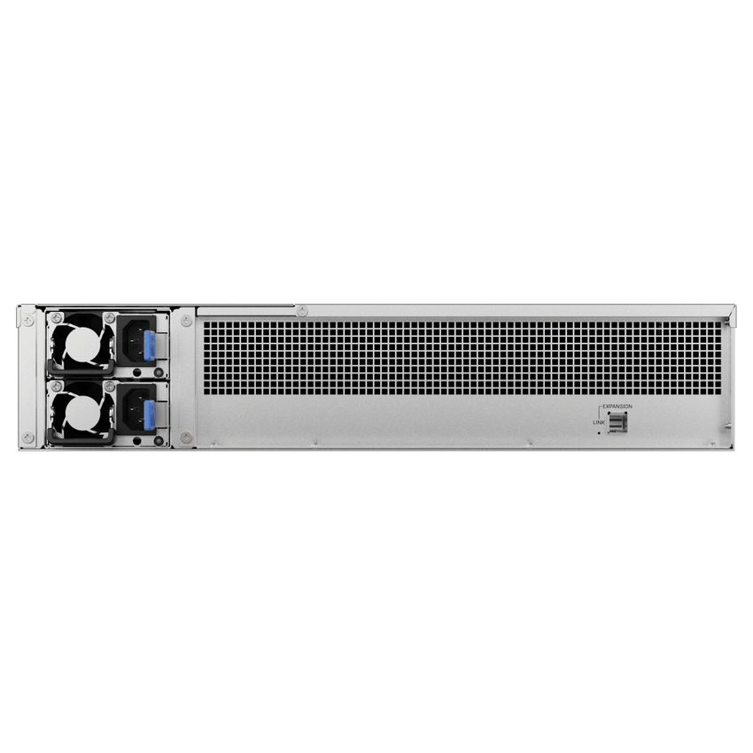 Unidad de Expansión Synology RX1225RP | 12 Bahías para Unidades 3.5" y 2.5" SATA HDD/SSD | Intercambio en Caliente | Fuente de Alimentación Redundante | Compatible con Synology DSM .