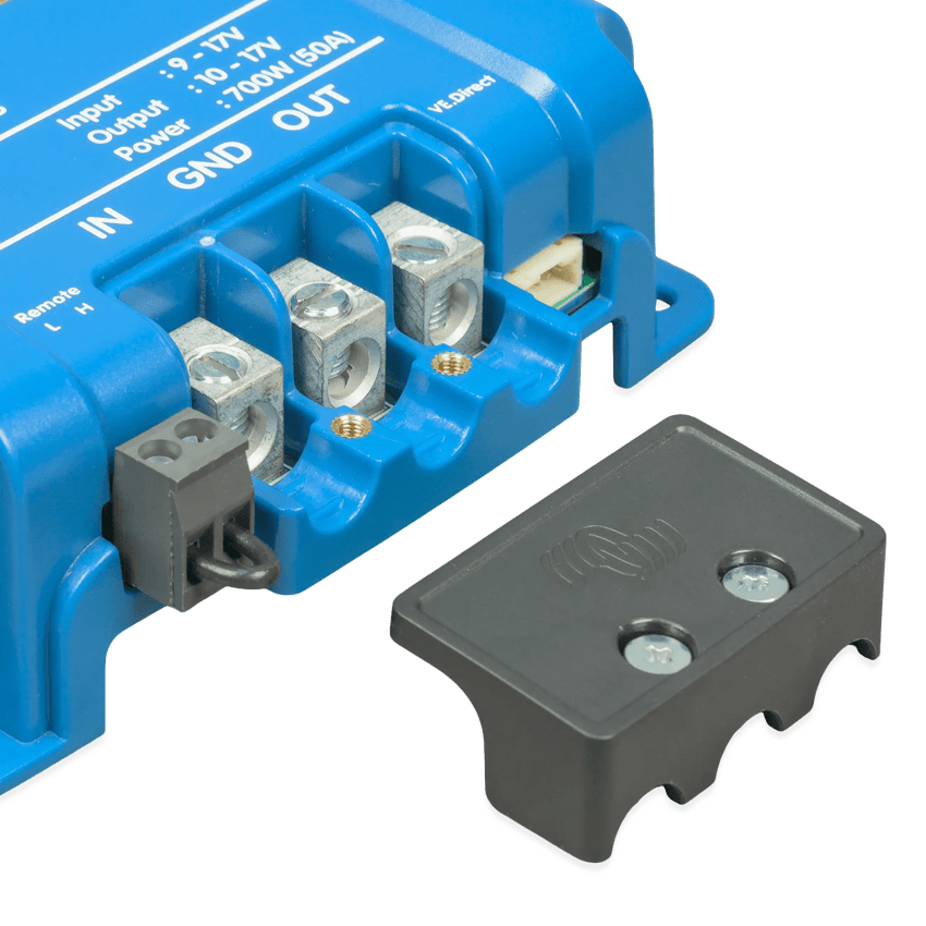 Orion XS 12/12-50 A / Cargador de Baterías CC-CC / 50 A 12 V / IP65 / Compatibilidad Alternador Inteligente / Para Bancos de Baterías de 500 Ah