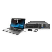 Kit de TI del adaptador para carrito de emergencia de consola KVM USB para ordenador portátil