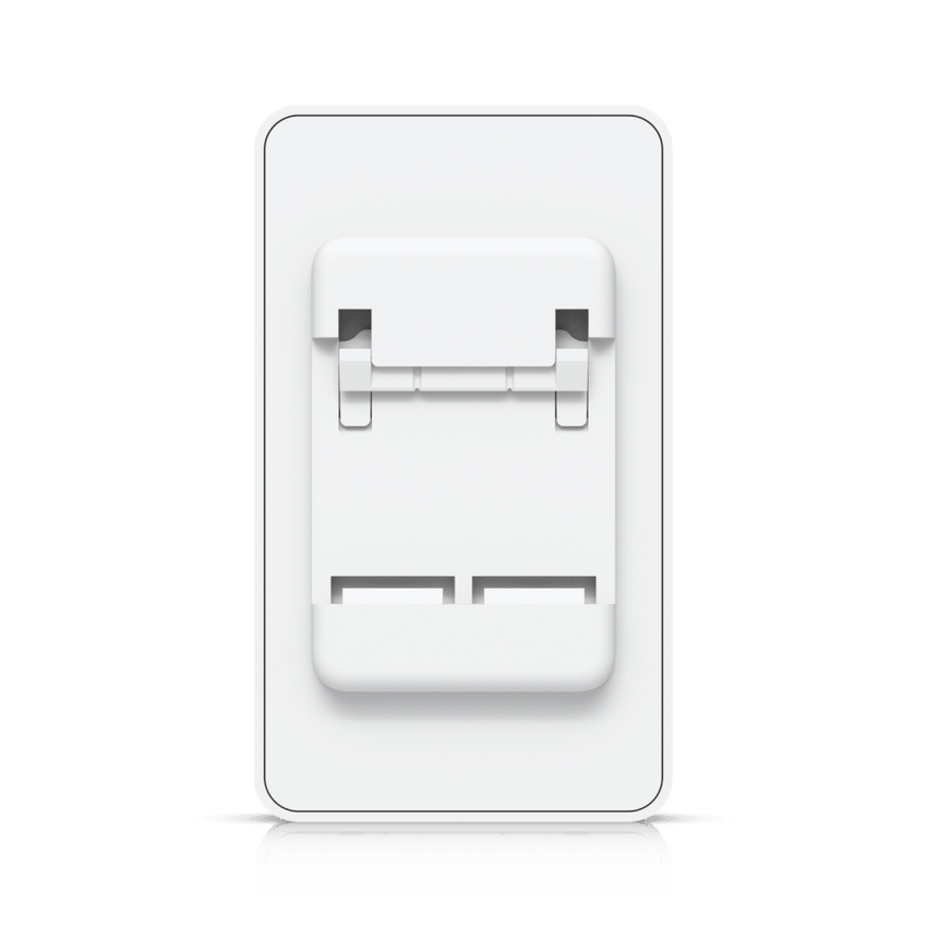 Centro de Control de Acceso Compacto Ubiquiti UniFi / Terminal de Bloqueo 12V / Entradas Adicionales Sensor y Botón / Alimentación PoE++ / Conexión para Dos Lectores o Cámaras / Uso Interior