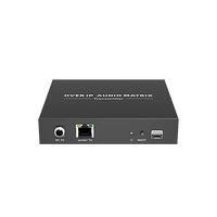 Extensor de Audio sobre IP | PCM 2.0 | 120 m | Matriz Flexible 1 a 1 / 1 a N / N a N | Interfaces Profesionales | Protección ESD | Solo Transmisor