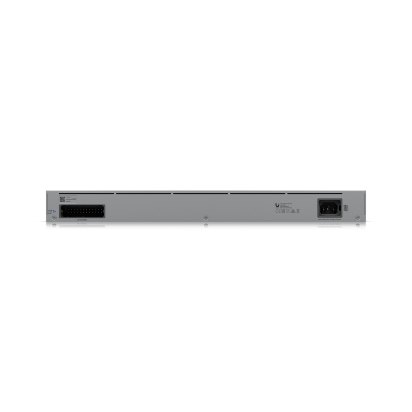 UniFi Switch Pro Max 24 – Switch Capa 3 con 24 Puertos (8 × 2.5 GbE y 16 × 1 GbE), 2 Puertos SFP+ 10G y Pantalla Informativa Integrada
