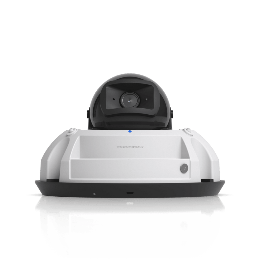 UniFi G6 Dome – Cámara 4K Antivandálica y Todo Clima con Sensor de 8 MP (1/1.8”), Motor de IA Multi-TOPS y Visión Nocturna Infrarroja de Largo Alcance