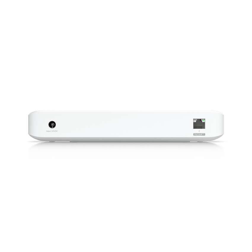 USW Ultra 210W Switch de 8 Puertos GbE (7 Puertos PoE+ y 1 Puerto Entrada PoE++) con Opciones de Montaje Versátiles