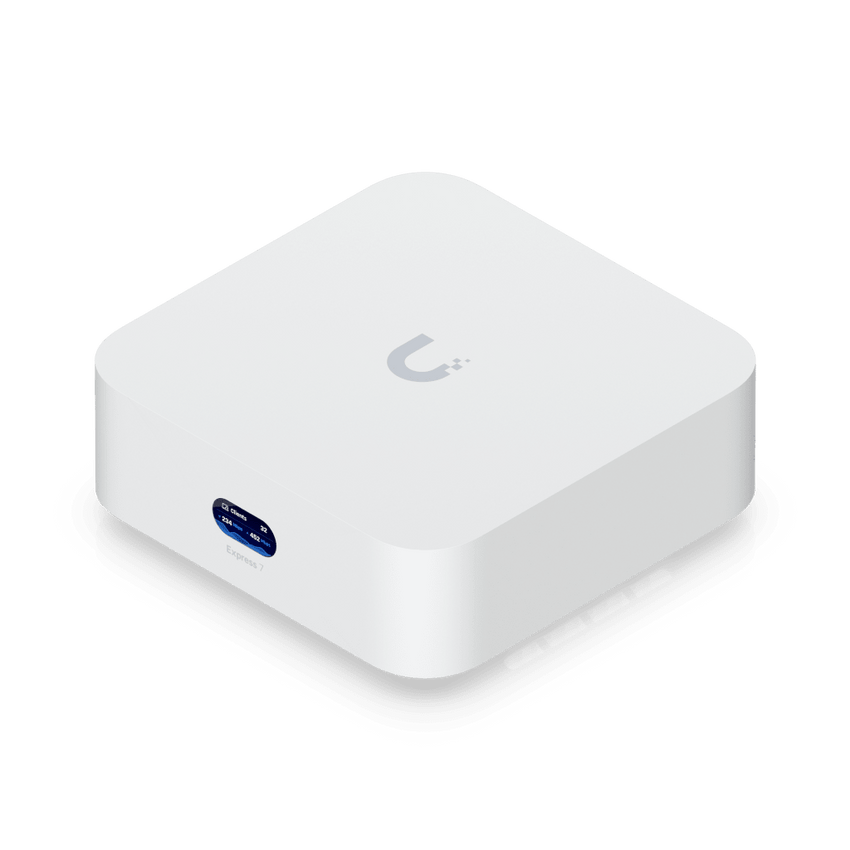UniFi Express UX7 Cloud Gateway Compacto con WiFi 7, Ejecuta UniFi Network, Alimenta una Red Completa o Funciona como Punto de Acceso