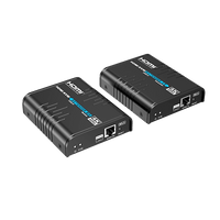 Extensor KVM HDMI 4K a 60 Hz | Transmisión hasta 120 mts con CAT6 | Resolución 4096x2160@60Hz | Ancho de Banda 18Gbps | HDCP1.4 y HDCP2.2 | Latencia 120~170ms | Conexión 1:1, 1:N, N:1, N:N