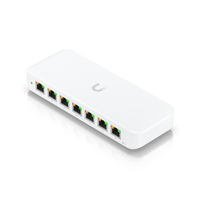USW Ultra 210W Switch de 8 Puertos GbE (7 Puertos PoE+ y 1 Puerto Entrada PoE++) con Opciones de Montaje Versátiles