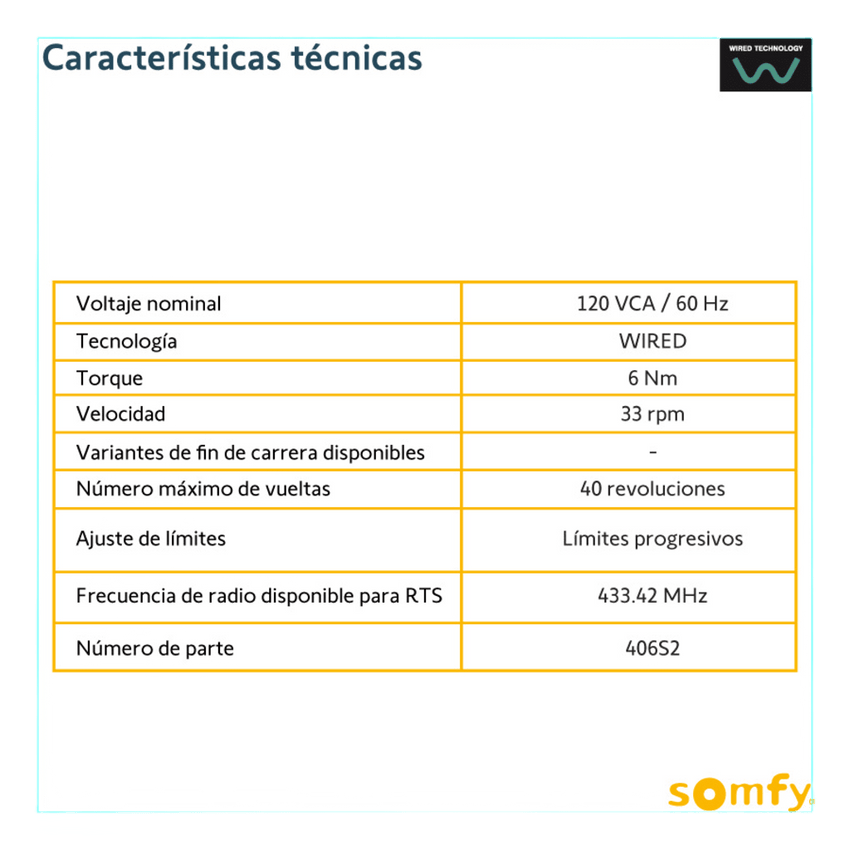 Para persiana, motor tubular mecánico, integrable con Shelly25 o MINICENTRALIS señal RTS, Persiana de 2.3 ancho y alto 4 mts.