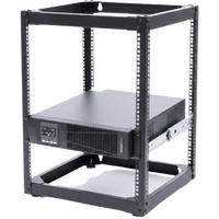 UPS de 1000VA/900W / Topología On-Line Doble Conversión / Entrada y Salida de 120 Vca / Clavija de Entrada NEMA 5-20P / Pantalla LCD Configurable / Formato Rack/Torre / 8 Salidas