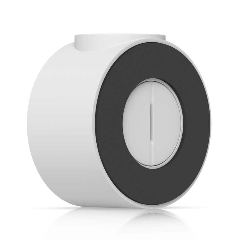 Camera Compact Junction Box – Caja de Conexiones Antimanipulación para Cámaras Compactas Dome y Turret Color Blanco