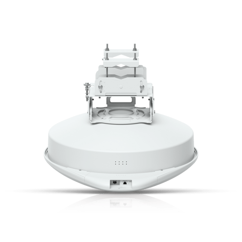 Radio Backhaul UISP Airfiber 60 XR para PTP en 60 Ghz, hasta 5.4 Gbps, radio redundante en 5 Ghz, SFP+ 10G, con GPS y Bluetooth, hasta 15 Km