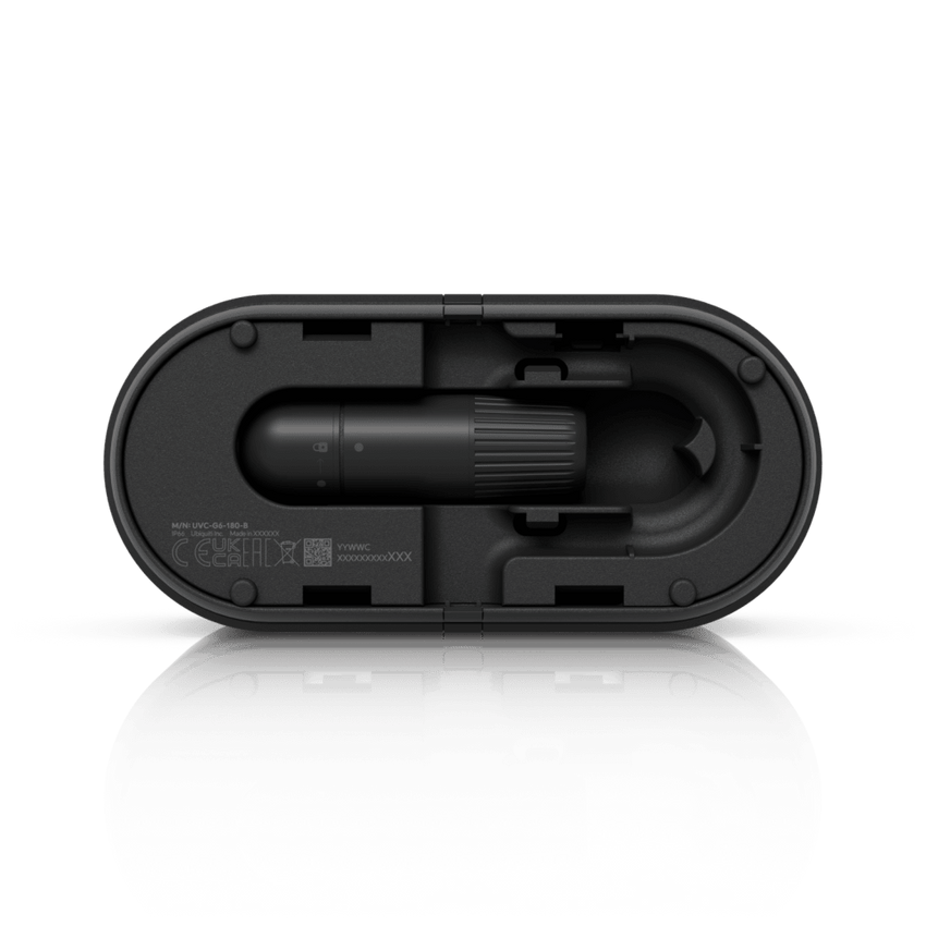 UniFi Protect G6 180 – Cámara PoE+ Dual Sensor de 16 MP para Interior/Exterior con Motor de IA Multi-TOPS y Cobertura Panorámica de 180°