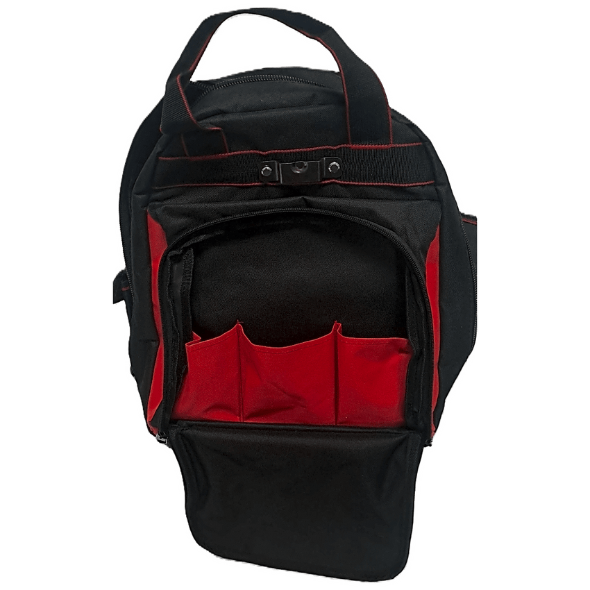 Mochila para Herramienta de 41x17.5x33 cm con 15 bolsillos.
