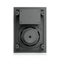 UniFi In-Wall Speaker Altavoz Empotrable de Pared / Woofer 6.5" 130W / Tweeter 1" Pivote ±15° / 8 Ohms / Cobertura Simétrica Axial de 90° / NDAA Compliant