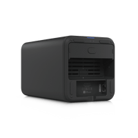 UniFi UNAS-2 – Almacenamiento en Red (NAS) Compacto con 2 Bahías para HDD de 3.5”, Puerto de Red 2.5 GbE, Conectividad USB-C y Adaptador PoE++ Incluido