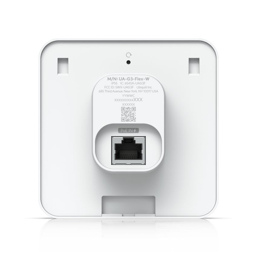 Lector de Acceso G3 Flex con Teclado y NFC, Compatible con App UniFi Identity y Touch Pass, Uso con Guantes o Humedad, Resistencia IP55 y Alimentación PoE