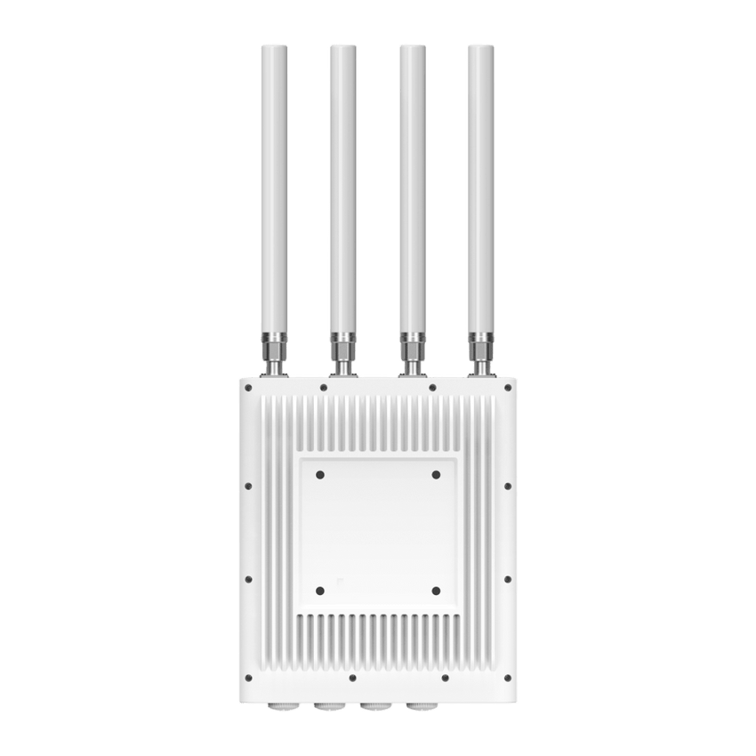 Access Point Wi-Fi 6 Exterior AX3600 / 3.6 Gbps Velocidad Total / 4x4 MU-MIMO / IP68 / Protección Rayos 6 kV / Gestión Cloud Omada / -40°C a +70°C / Alta Densidad de Usuarios