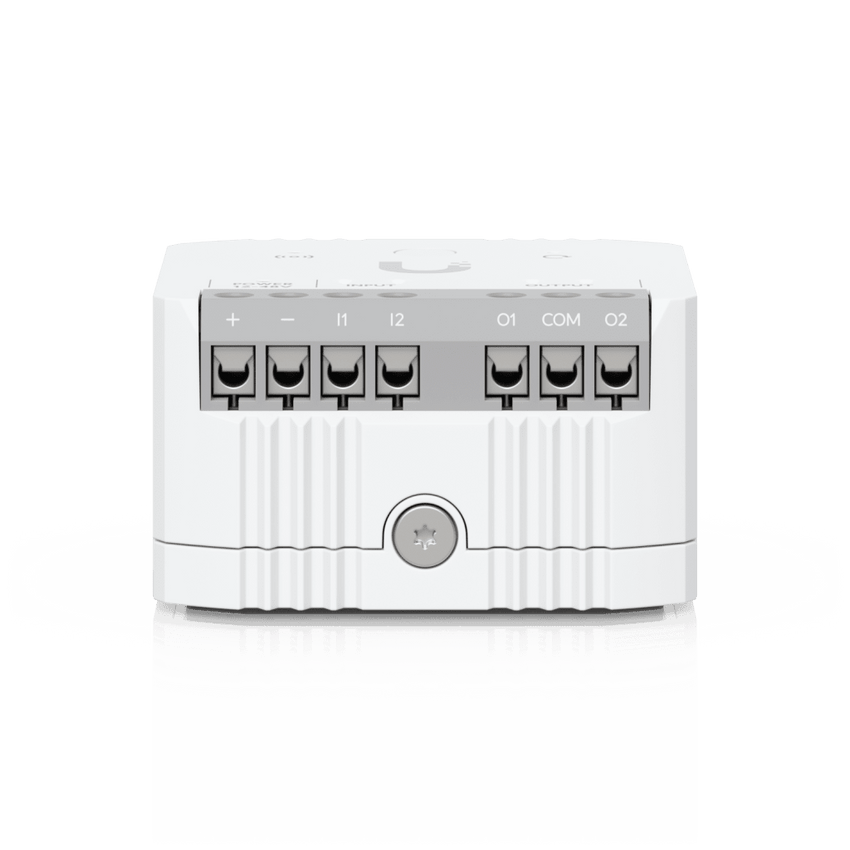 Relé Inteligente SuperLink / 10A Contacto Seco / 12-48Vcc / I/O Interfaces / Integración UniFi Protect / Alcance 2 km