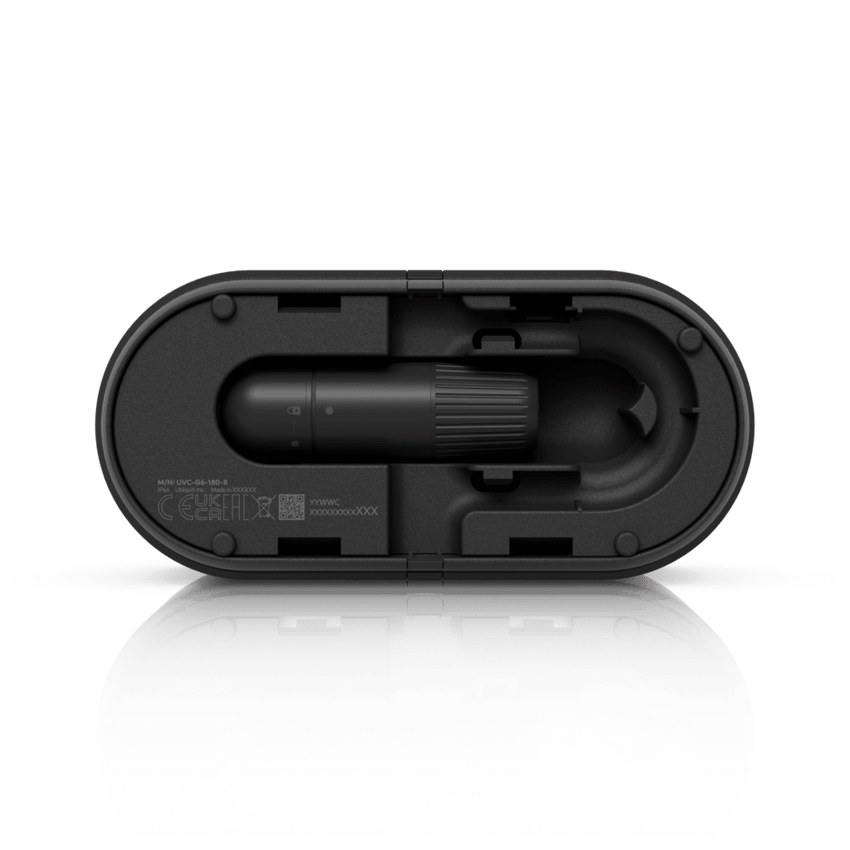 UniFi Protect G6 180 – Cámara PoE+ Dual Sensor de 16 MP para Interior/Exterior con Motor de IA Multi-TOPS y Cobertura Panorámica de 180°