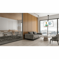 Soporte de Techo Universal Paramount PCM150 para Pantallas de 43" a 90"+ / Capacidad de Carga 150 lb (68 kg) / Ajuste Vertical 39.59" a 63.21" / Rotación 360° / Inclinación +20°/-5° / Montaje en Techos Planos
