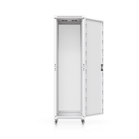 UACC Rack Cabinet 42U (600 × 800 mm) – Gabinete de Piso Totalmente Ensamblado con Ventiladores Integrados, Paneles Removibles, Ruedas con Seguro y Puerta Frontal Perforada para Óptimo Flujo de Aire
