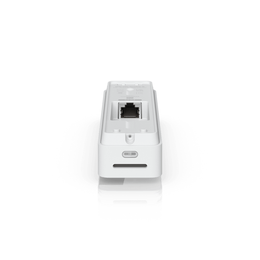 UVC Doorbell Lite – Videoportero Compacto 5 MP PoE con Visión Nocturna IR, Audio Bidireccional y Diseño Resistente al Clima, Color Blanco