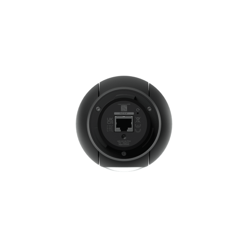 Camara UniFi G5 PTZ Resolución 2K (4MPX), Control de Giro e Inclinación, Zoom Óptico 2X, Visión Noctura IR 20 m, Apta para Exterior, PoE+, Color Negro