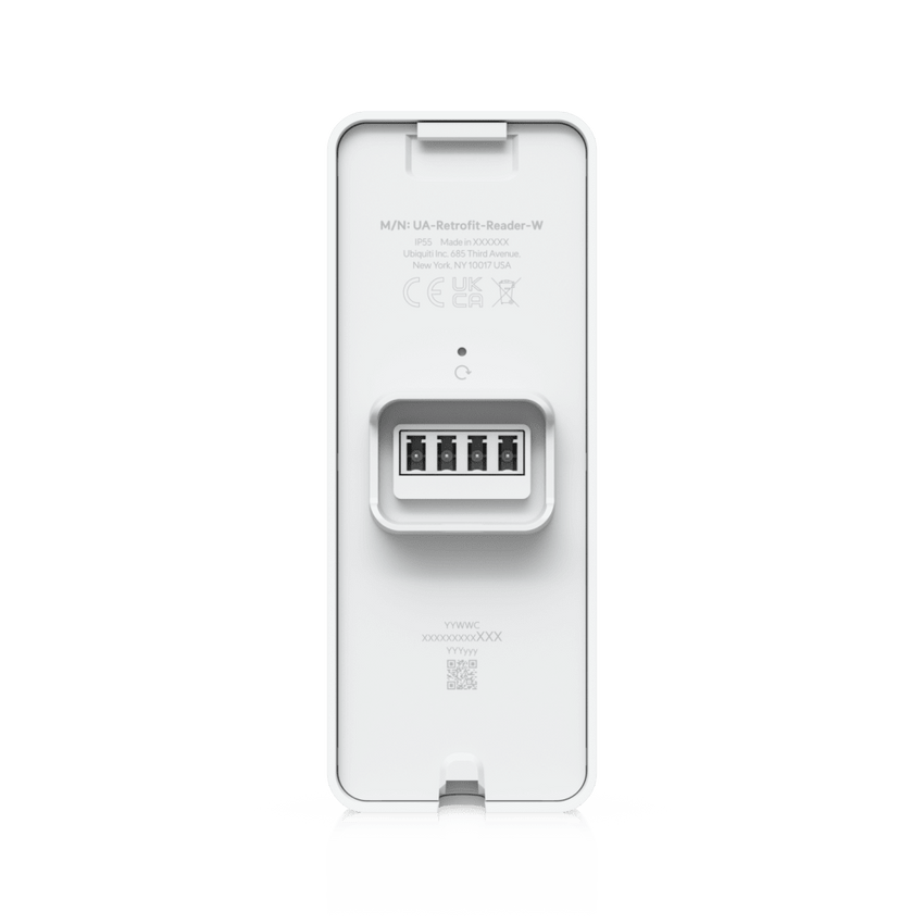 Lector Retrofit OSDP para Interior y Exterior con Soporte para Tarjeta NFC, Compatible con UniFi Retrofit Hub y Cableado Existente