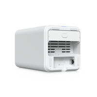 UniFi UNAS-2 – Almacenamiento en Red (NAS) Compacto con 2 Bahías para HDD de 3.5”, Puerto de Red 2.5 GbE, Conectividad USB-C y Adaptador PoE++ Incluido