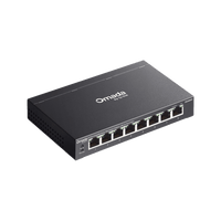 Switch Gigabit Easy Managed 8 Puertos / PoE+ 64W / Cloud Management Omada / 16 Gbps Switching / Fanless / Desktop-Wall Mount