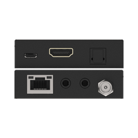 Extensor HDMI 4K@60Hz | PoC Bidireccional | HDR y Dolby Vision | Audio ARC y Óptico | Transmisión hasta 70m por CAT6