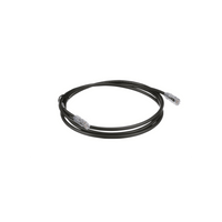 Cable de Parcheo UTP, Cat6A, 24 AWG, CM, Color Negro, 3.05 Metros (10 Pies)
