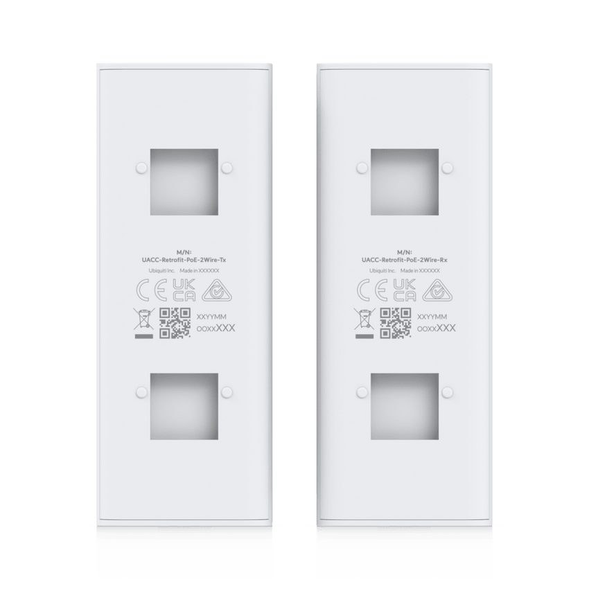 Kit Extensor PoE sobre 2 Hilos (Par Transmisor/Receptor) para Cable Par Trenzado o Coaxial, Entrada PoE++ y Salida PoE/PoE+, Incluye Adaptadores BNC