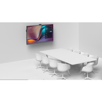 Yealink MeetingBoard 86 Pro, Centro de Colaboración Inteligente con IA, 4K UHD, Android 13, Micrófonos Integrados y Cámara Ultra Gran Angular