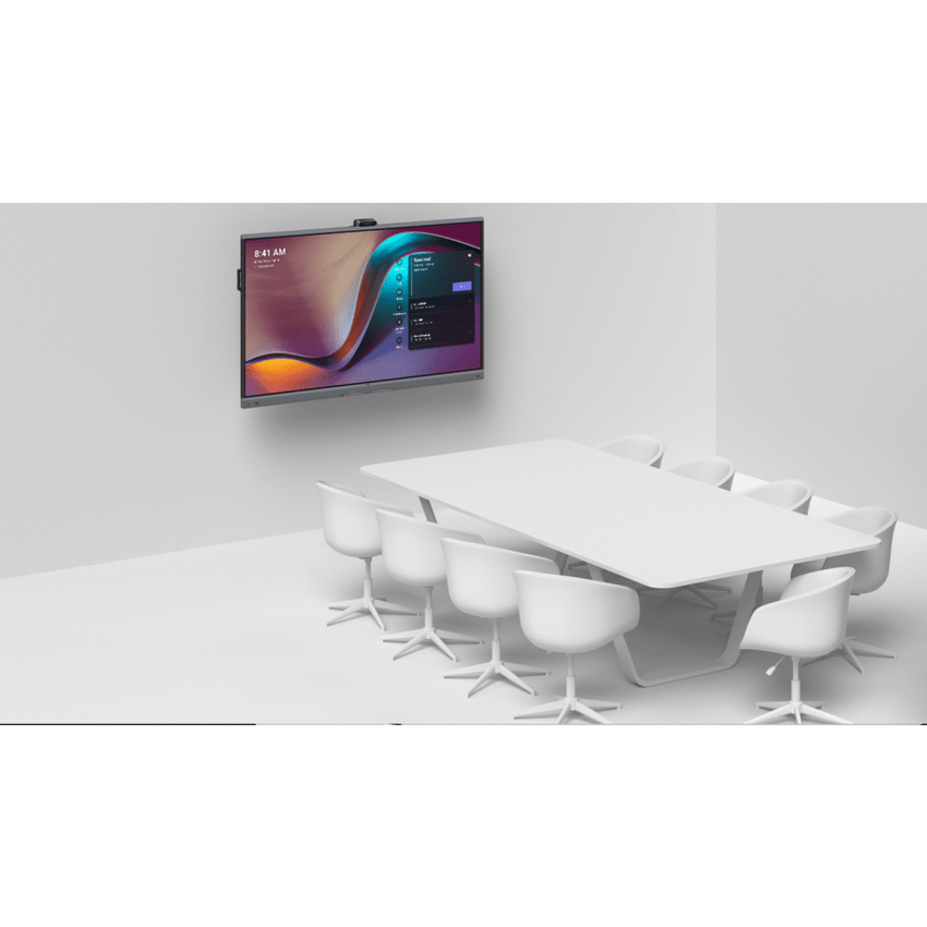 Yealink MeetingBoard 86 Pro, Centro de Colaboración Inteligente con IA, 4K UHD, Android 13, Micrófonos Integrados y Cámara Ultra Gran Angular