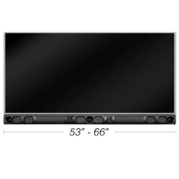 Soundbar Adapt / Custom Length / TruMount Tecnología / 105W RMS por Canal / Acabado en Acero Pintable / LCR Pasiva