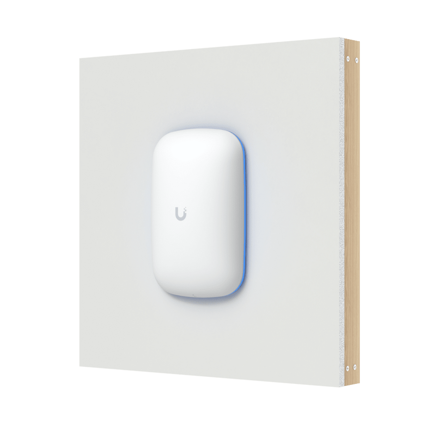 Extensor WiFi 6 UniFi / Hasta 5.3 Gbps Agregados / Doble Banda 2.4 y 5 GHz / MIMO 2x2 y 4x4 con Beamforming / Conexión Directa a Contacto Eléctrico / 300+ Clientes Concurrentes / Gestión UniFi Network / Exclusivo para Equipos UniFi