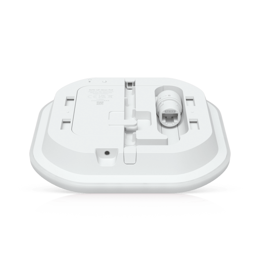 UniFi Siren PoE – Sirena para Exteriores Todo Clima con Alarma de 110 dB e Iluminación LED de Emergencia Alimentada por PoE