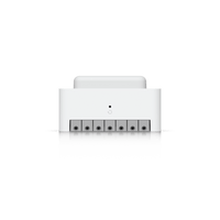 Centro de Control de Acceso Compacto Ubiquiti UniFi / Terminal de Bloqueo 12V / Entradas Adicionales Sensor y Botón / Alimentación PoE++ / Conexión para Dos Lectores o Cámaras / Uso Interior