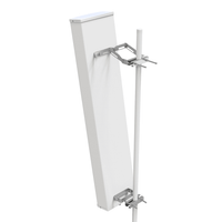 Antena Sectorial para Exterior / Frecuencia 1710-2190 MHz / Ganancia 18 dBi / Ancho de Banda 480 MHz / VSWR ≤1.5 / Potencia Máxima 200W / IP65 / Montaje en Tubo
