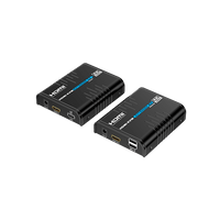 Extensor KVM HDMI 4K a 60 Hz | Transmisión hasta 120 mts con CAT6 | Resolución 4096x2160@60Hz | Ancho de Banda 18Gbps | HDCP1.4 y HDCP2.2 | Latencia 120~170ms | Conexión 1:1, 1:N, N:1, N:N